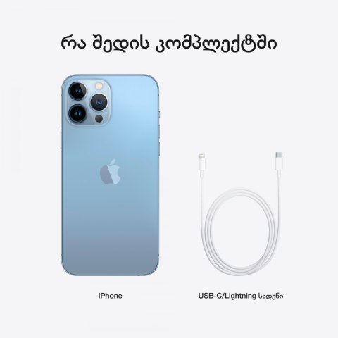 APPLE iPhone 13 Pro Max 128GB Sierra Blue, Grade B, Used