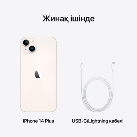 APPLE iPhone 14 Plus 256GB Starlight, Grade B, Used