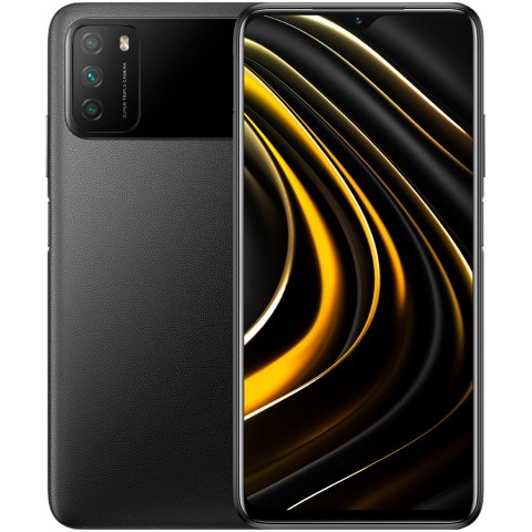 POCO M3 4 GB/64 GB Power Black, Grade D, Used