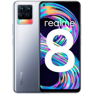 REALME 8 6 GB/128 GB Cyber Silver, Grade C, Used