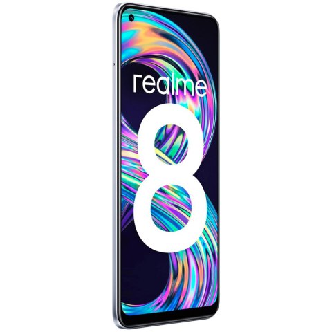 REALME 8 6 GB/128 GB Cyber Silver, Grade C, Used