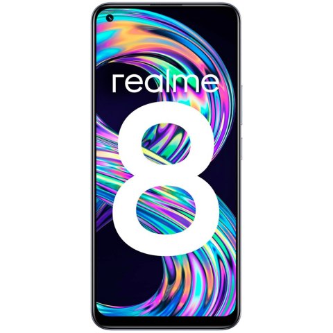 REALME 8 6 GB/128 GB Cyber Silver, Grade C, Used