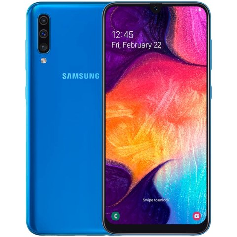 SAMSUNG Galaxy A50 128GB Blue, Grade D, Used