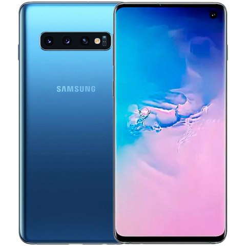 SAMSUNG Galaxy S10 (G973F) 128 GB Prism Blue, Grade E, Used
