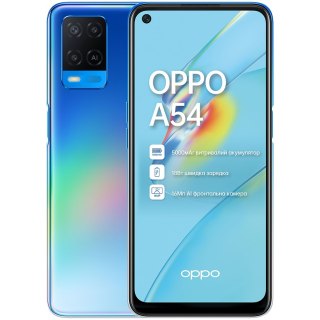 OPPO A54 4 GB/64 GB Blue, Grade D, Used