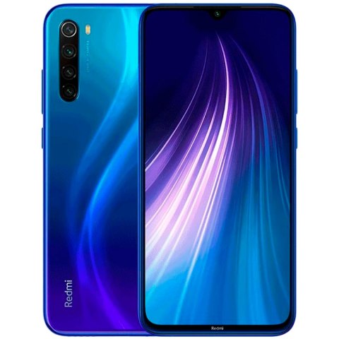 XIAOMI Redmi Note 8 4 GB/64 GB Neptune Blue, Grade F, Used