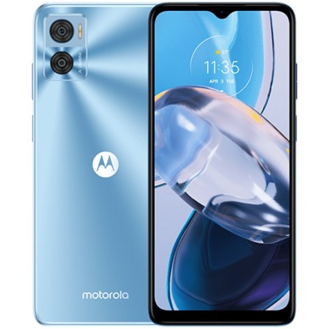 MOTOROLA Moto E22 4/64GB Crystal Blue, Grade B, Used