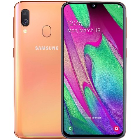 SAMSUNG Galaxy A40 64GB Orange, Grade D, Used