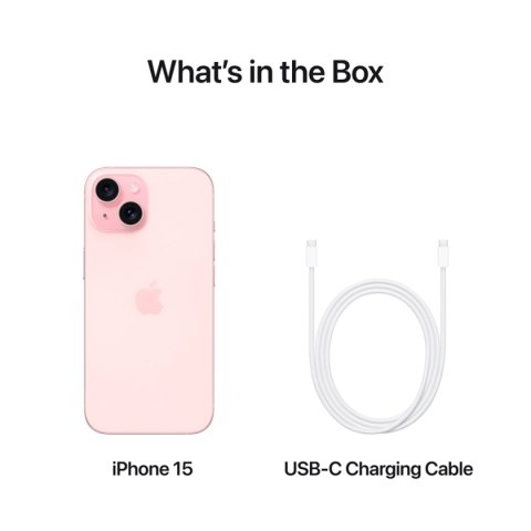 APPLE iPhone 15 128GB Pink, Grade A, Used