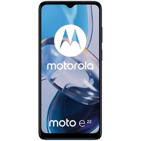 MOTOROLA Moto E22 4 GB/64 GB Crystal Blue, Grade B, Used