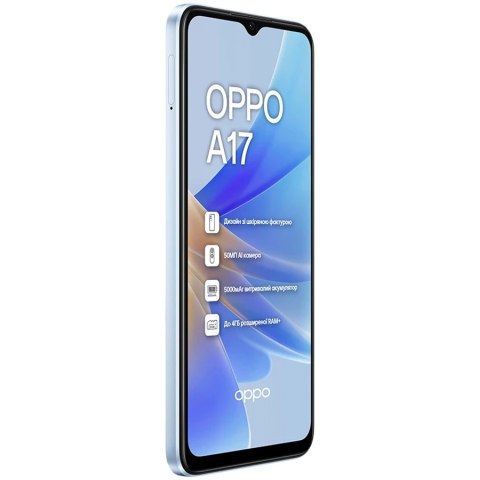 OPPO A17 4 GB/64 GB Lake Blue, Grade A, Used