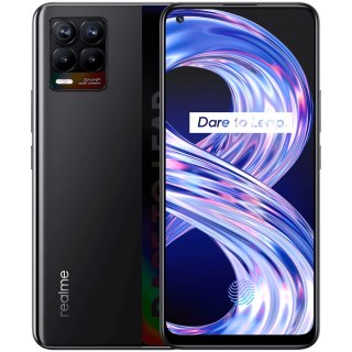 REALME 8 6 GB/128 GB Cyber Black, Grade A, Used