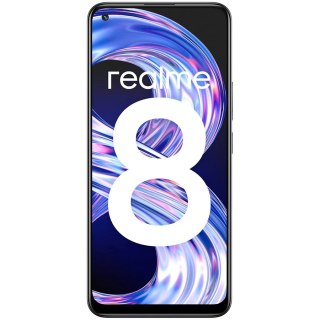 REALME 8 6 GB/128 GB Cyber Black, Grade A, Used