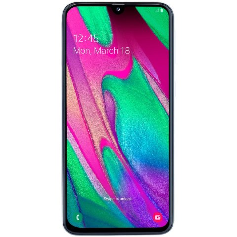 SAMSUNG Galaxy A40 64GB White, Grade D, Used