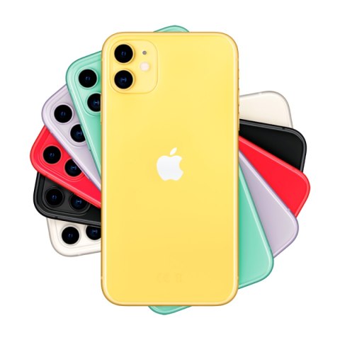 APPLE iPhone 11 128GB Yellow, Grade A, Used