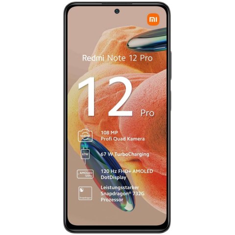 XIAOMI Redmi Note 12 Pro 8 GB/256 GB Onyx Black, Grade C, Used