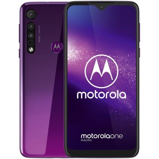 MOTOROLA One Macro 4/64Gb Ultra Violet, Grade D, Used
