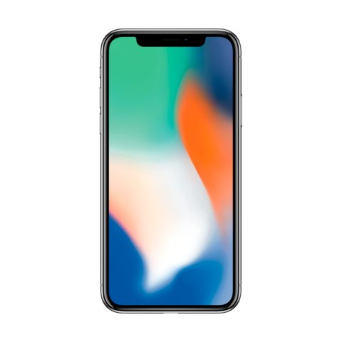 APPLE iPhone X 64GB Silver, Grade C, Used