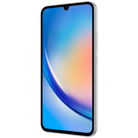 SAMSUNG Galaxy A34 128 GB Awesome Silver, Grade A, Used