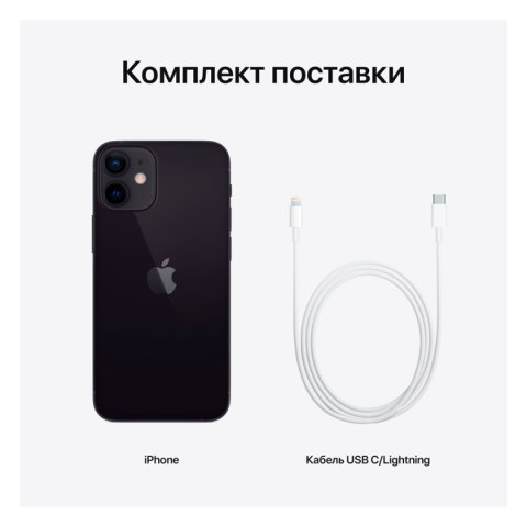 APPLE iPhone 12 mini 128GB Black, Grade B, Used