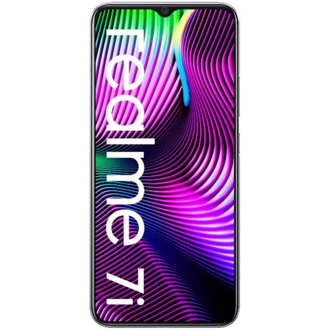 REALME 7i 4/64Gb Glory Silver, Grade B, Used