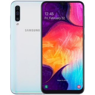 SAMSUNG Galaxy A50 (A505F) 128 GB White, Grade B, Used