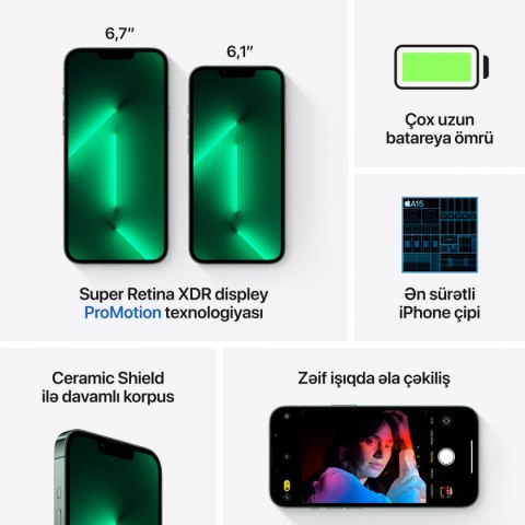 APPLE iPhone 13 Pro Max 256GB Alpine Green, Grade A