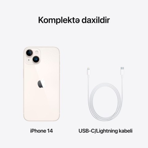 APPLE iPhone 14 128GB Starlight, Grade B