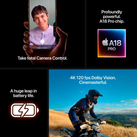 APPLE iPhone 16 Pro 256GB Natural Titanium, Grade A+, Used