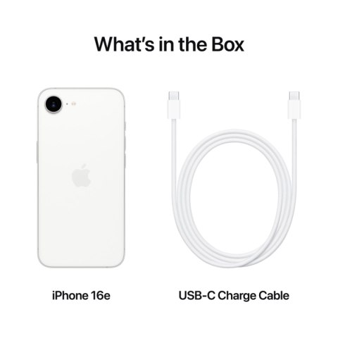 APPLE iPhone 16e 128GB White, Grade A+, Used