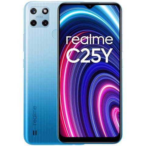 REALME C25Y 4 GB/64 GB Glacier Blue, Grade D, Used