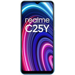 REALME C25Y 4 GB/64 GB Glacier Blue, Grade D, Used