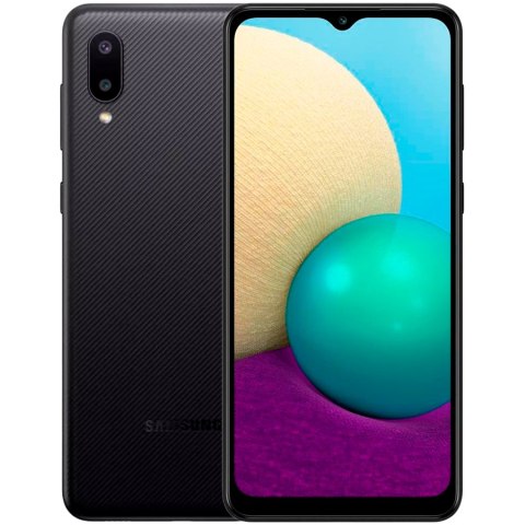 SAMSUNG Galaxy A02 (A022G) 32 GB Black, Grade C, Used