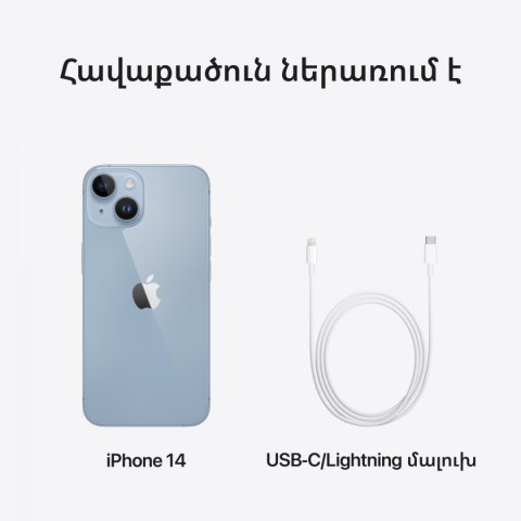 APPLE iPhone 14 128GB Blue, Grade C, Used