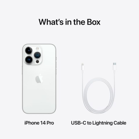 APPLE iPhone 14 Pro 128GB Silver, Grade A
