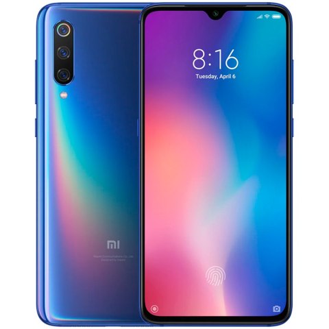 XIAOMI Mi 9 6 GB/128 GB Ocean Blue, Grade D, Used