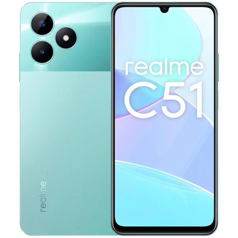 REALME C51 4 GB/128 GB Mint Green, Grade B, Used