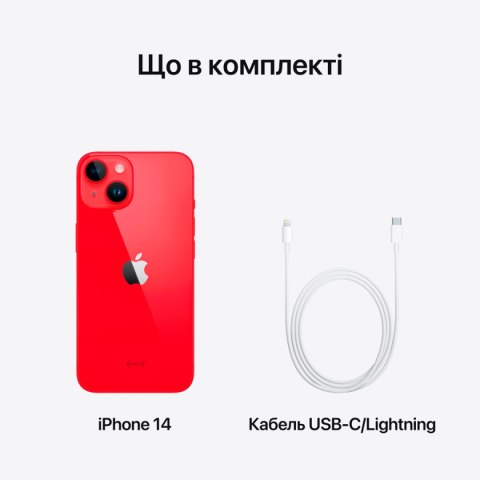 APPLE iPhone 14 256GB (PRODUCT)RED, Grade B
