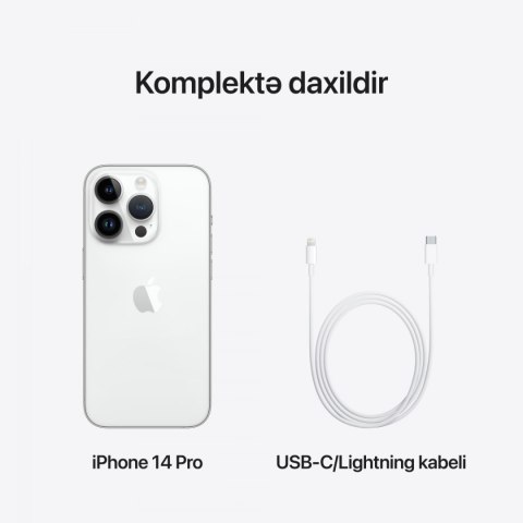 APPLE iPhone 14 Pro 128GB Silver, Grade C