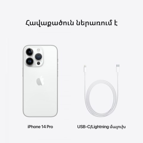 APPLE iPhone 14 Pro 128GB Silver, Grade C