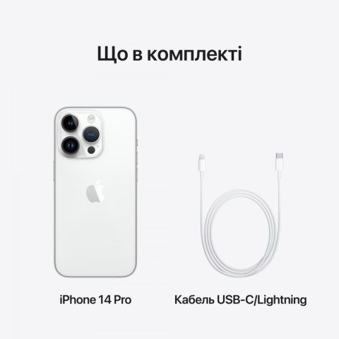 APPLE iPhone 14 Pro 128GB Silver, Grade C