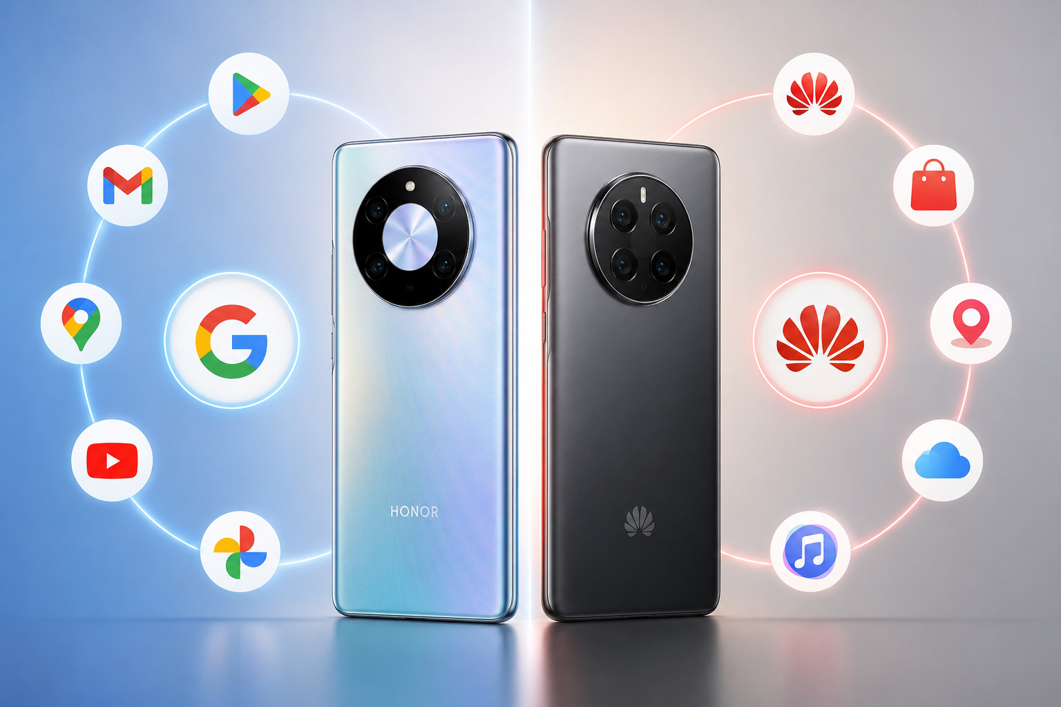 Czy smartfony Honor mają usługi Google? Różnice między Honor a Huawei w 2026